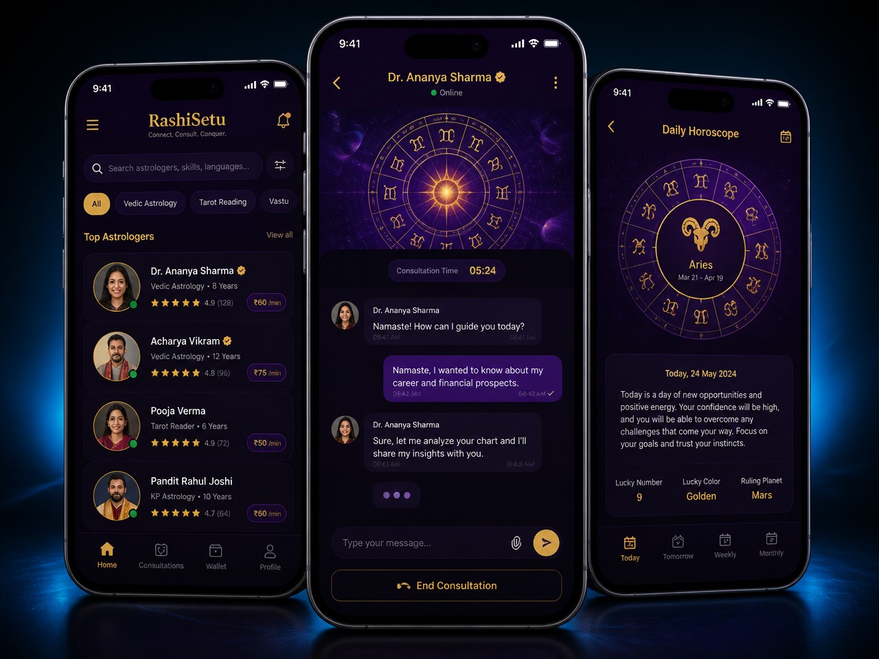 RashiSetu portfolio mockup